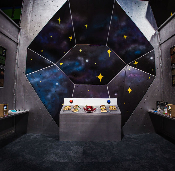 Space-themed play areas at Starbase Kids Space